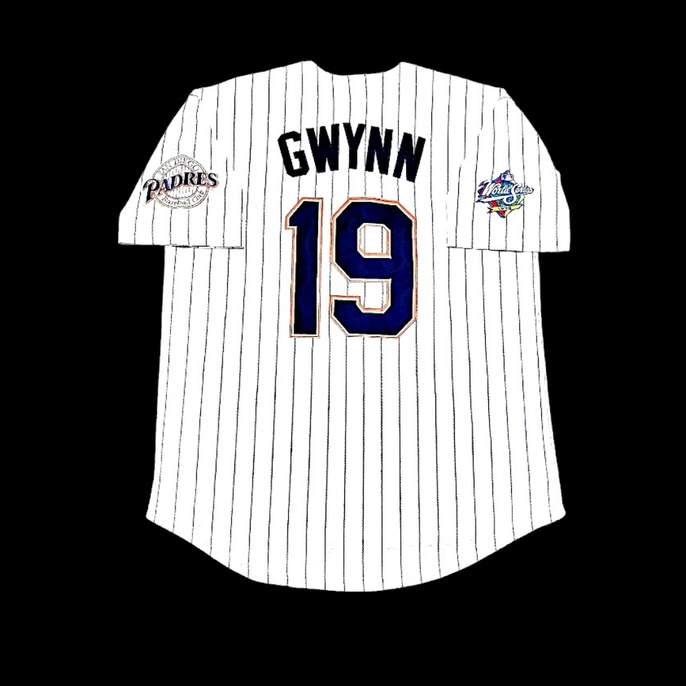 Tony Gwynn San Diego Padres Jersey 1998 World Series Throwback Stitched NEW SALE
